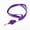 Deep Purple, variant on CCOCC Retractable Lanyard,Lanyards for Id Badges,Card Holder,Sapphire Blue