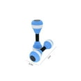 thumbnail image 3 of 100Fens 1 Pair Eva Water Foam Floating Dumbbell Aquatic Exercise Dumbells Swimming Pool Water Barbells Hand Bar For Water Yoga Fitness, 3 of 6