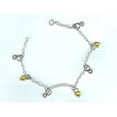 thumbnail image 1 of Designer Jewelry CBCITRINE Sterling Silver &amp; Citrene CZ Charm Bracelet, 1 of 1