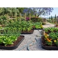 thumbnail image 4 of BSHAPPLUS® 2in x 40ft  No Dig Landscape Edging Kit with 45 Unbreakable Steel Stakes, Flexible HDPE Garden Lawn Border, DIY Easy Install Landscape Border for Flower Bed Tree Ring Pathway Patio, 4 of 10