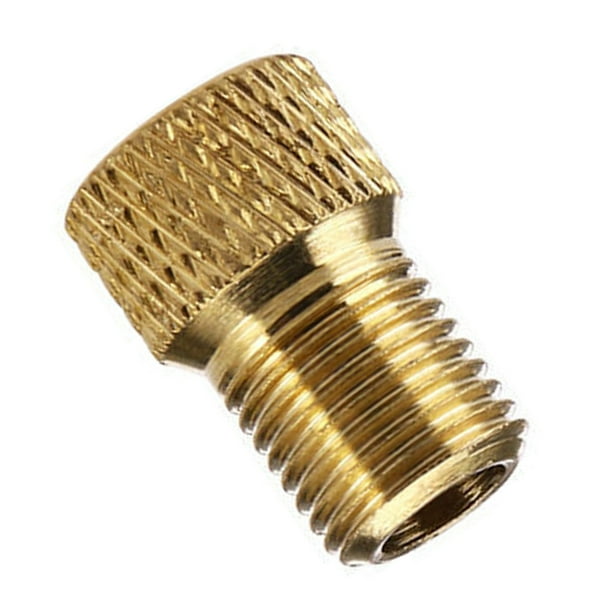 Wweixi Bike Tire Valve Adapter Presta Valve Adapter To Schrader Convert Nozzle Copper Inflation Adaptor Pump 1pc Other Show As Pictures