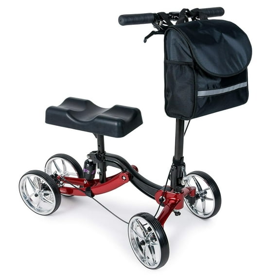 Lumex S8 Knee Scooter, Steerable Rolling Knee Walker for Adult Foot & Leg Injuries