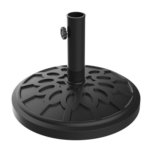 Base para sombrilla Pure Garden de 8,6 kg, resistente, negra