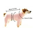 thumbnail image 2 of Gytml Dog Onesie Pajamas, Soft Long Sleeve Dog Clothes, Lightweight Autumn Winter High Neck Thermal Jumpsuit Cozy For Small Medium Large Dog C-L, 2 of 8
