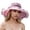 Purple, variant on HNMKIU Elegant Women's Summer Beret Sun Hat with Wide Brim for Sophisticated Style and Grey,M