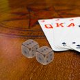 thumbnail image 2 of Shisuyan 2pcs Metal Number Dices Table Game Dice Small Dice Props Party Supplies, 2 of 9