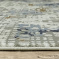 thumbnail image 2 of Oriental Weavers Easton Area Rug - 011E3 - 7'10" x 10'10" - in Blue/ Ivory - Modern Style, Stain Resistant, Family and Pet Friendly , Dining, Living Room Rug, 2 of 4
