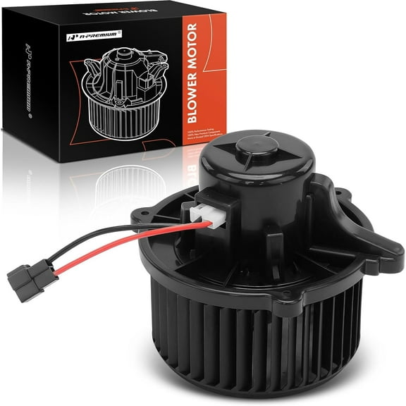 A-Premium A/C Heater Blower Motor with Fan Cage Compatible with Kia Spectra 2004-2009 Spectra5 2005-2009 1.8L 2.0L Front
