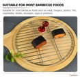thumbnail image 2 of MasteelfCA Grille Ronde en Acier Inoxydable pour Barbecue Extérieur Tapis de Grillage en Métal, 2 of 8