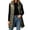 Army Green, variant on Ghalytn Women's Long Hooded Quilted Vest, Sleeveless Zip-Up Puffer Gilet with Pockets