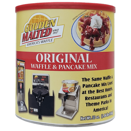 Original Waffle and Pancake Mix - Premium Classic Canister 33oz