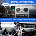 thumbnail image 4 of Radio para Coche con Bluetooth RDS, Puerto de Carga Tipo C, Control Remoto FM/AM, 2 USB, AUX, SD, Reproductor MP3, /EQ., 4 of 5