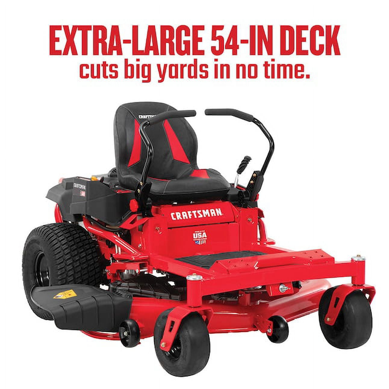 CRAFTSMAN Z5800 24-HP V-Twin Dual Hydrostatic 54-in Riding Lawn