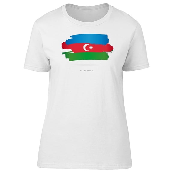 Grunge Flag Of Azerbaijan Tee Men's -Image by Shutterstock