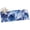 Blue, Cobalt, Azure, White, variant on 2'x6' Rug Runners for Hallways Kitchen, Sea Foam Non Slip Entryway Beside Floor Carpet Runner, Nautical Coastal Tropical Navy Blue Ocean Waves Washable Laundry Room Bedroom Throw Rugs Mat