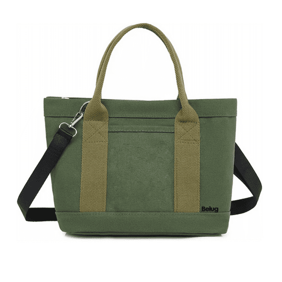 Bolsa De Hombro Cross Belug, Verde Olivo