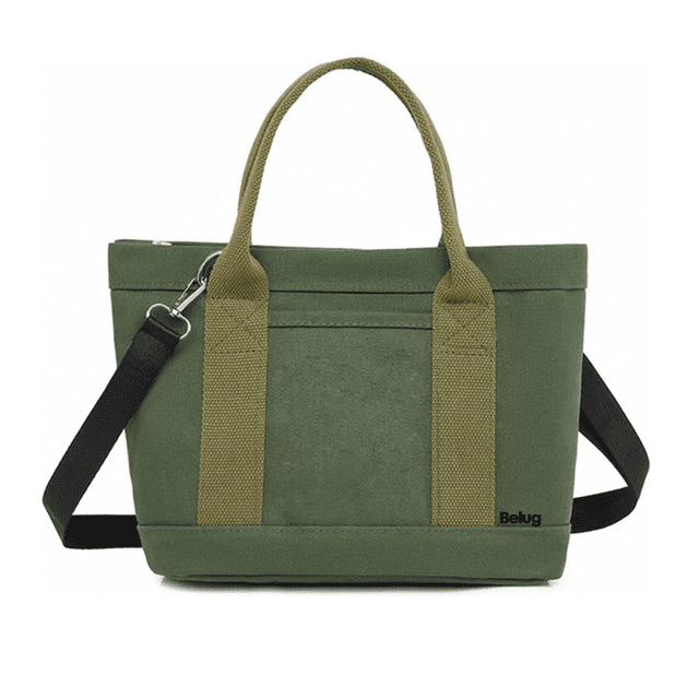 Bolsa De Hombro Cross Belug, Verde Olivo