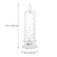 thumbnail image 3 of Bougie Réaliste Conduit Lumière Sans Flamme Rose Conception Réfraction Bougie LED Lampe, 3 of 9
