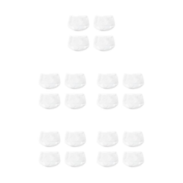 Inteprter 4 unids/set bolsas de de malla protectoras delicadas para mantener la ropa cierre con cordón bolsa de lavandería malla gruesa 40 × Type2 NO2