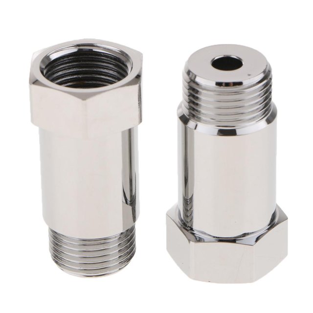 1 Espaciador de Extensión Del Extensor Del Sensor Del Coche X1.5 Tapón de 45 Mm Yotijar Extensión del tapón del sensor de oxígeno