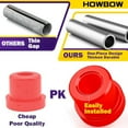 thumbnail image 3 of EZGO TXT Spring Bushing Kit, Golf Cart Leaf Spring Shackles Polyurethane Bushing Sleeve for 1994-Up EZGO TXT/Medalist and 1981-Up  DS,  Parts OE 70289-G02 70291G-01 1015583 1012303, 3 of 7
