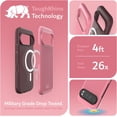 thumbnail image 3 of TUDIA MergeGrip Magsafe Compatible Google Pixel 9 Case / Pixel 9 Pro Case - Smokey Pink, 3 of 7