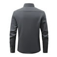 thumbnail image 3 of Xzbqbs Mens Dress Shirts Long Sleeve Casual Button Up Polo Shirts Lightweight Slim Fit Shirts Classic Business Golf Shirts for Men, 3 of 5
