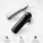 M165 Mini Bluetooth Earphone Stereo Bass Bluetooth Headset Handsfree Earloop Wireless With Smart For All Phones Earpiece Mic