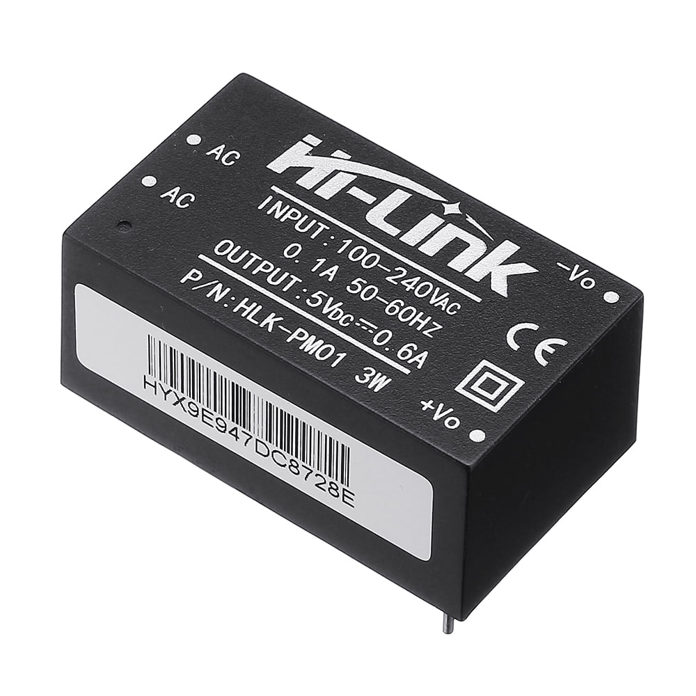 220V to 5V ACDC Intelligent Household Switch Module Power Supply Voltage Regulator Mini Power