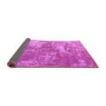 thumbnail image 2 of Ahgly Company Indoor Square Oriental Pink Industrial Area Rugs, 8' Square, 2 of 4