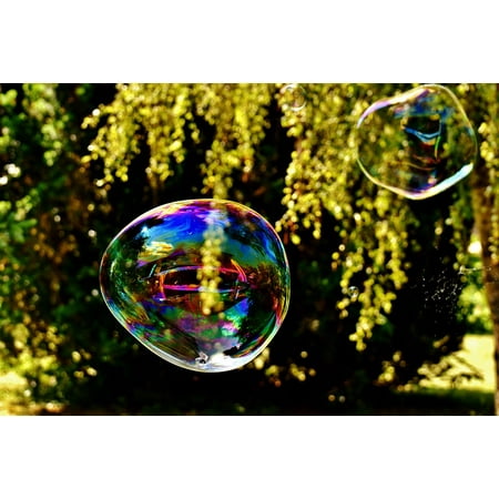 - Peel-n-Stick Poster of Large Make Soap Bubbles Huge Soap Bubble Wabbelig Poster 24x16 Adhesive Sticker Poster Print