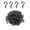 Black, variant on 100 Pcs 1/2" Small Screw Hooks, Screw in Ceiling Jewelry Hooks String Lights Hook