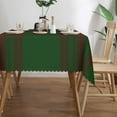 thumbnail image 3 of Rectangle Table Cloth, Scottish Clan Menzies Red Green Tartan Resistant Washable Tablecloth Decorative Table Cover for Dining, Indoor and Outdoor, 3 of 6