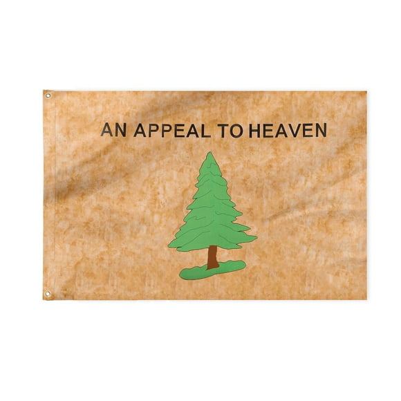 Flags 3X5 Outdoor,An Appeal to Heavens Flag 3X5 Ft with Brass Grommets Appeal to Heavens Flags Suitable Indoor Outdoor Tree Flag,Appeal to Heaven Flag