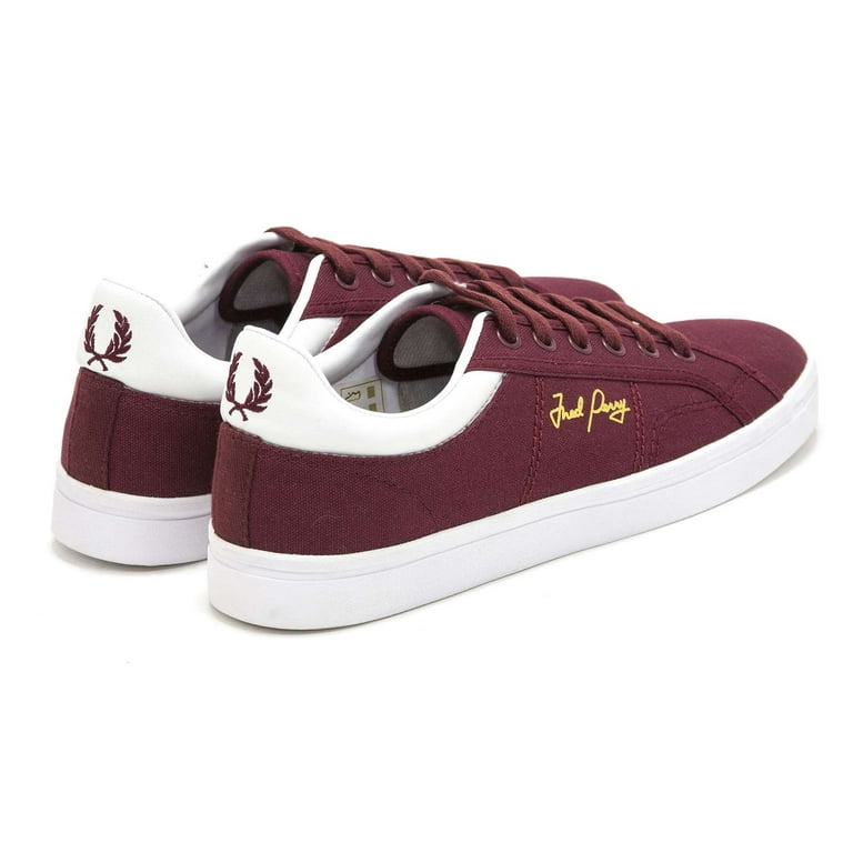 Fred Perry Men Sidespin Canvas Fashion Sneaker - Walmart.com