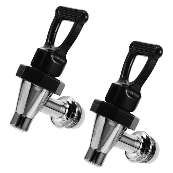 OUNONA 2pcs Beverage Dispenser Faucet And Water Jug Spigot Replacement For Hot Cold Water Dispenser And Milk Tea Bucket Faucet