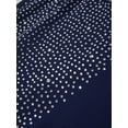 thumbnail image 6 of CHICTRY Womens Halter Backless Figure Skating Dress Sparkling Rhinestone Gymnastics Skirted Leotard Navy_Blue M, 6 of 7