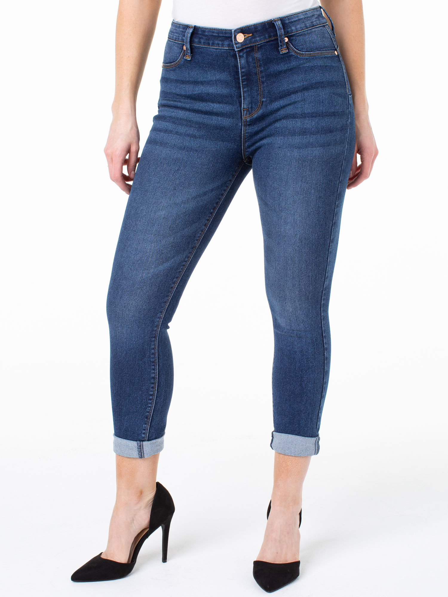 No Boundaries dark wash