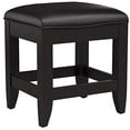 thumbnail image 2 of Homestyles Bedford Banc de Coiffeuse en Bois Noir, 2 of 5