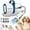 Blue, variant on Oneisall LM3 Dog Grooming Vacuum, 8-in-1 Dog Grooming Kit, 11000Pa Super Suction Dog Hair Vacuum for Shedding Dogs Cats Hair, Purple