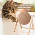 thumbnail image 3 of Cat Scratching Ball Toy Kitten Sisal Rope Ball Board Grinding Paws Toys Cats Scratcher Wear Resistant Paws Scraper Toys For Cats, 3 of 5