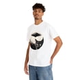 thumbnail image 6 of Cat With UFO Unisex Heavy Cotton Tee, 6 of 12
