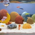 thumbnail image 4 of Conjunto de paisajes con adornos, decoración de joyas, pequeño y creativo, animación pequeña, conjunto completo de adornos para peceras, anguila morena submarina sumergida, 4 of 4
