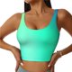 thumbnail image 1 of Balery blue green colors Sujetadores deportivos con espalda cruzada para mujer, acolchados, sin costuras, de alto impacto, ideales para yoga, gimnasio, entrenamiento y fitness.-, 1 of 8