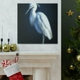 thumbnail image 5 of Snowy Egret Reflection - Canvas, 5 of 10