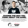 thumbnail image 3 of Guardian Baseball Brandon Guyer Mantra Line Actions over Feelings Athletic Men Shirt - Royal - Large, 3 of 4