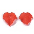 thumbnail image 2 of 50 g Maple Leaf Pendant Charms Autumn Theme Transparent Frosted Acrylic Pendants Jewelry Making Charms for Women DIY Necklace Bracelet Earring Jewelry Making and Crafting 24x22.5x3mm Hole: 1mm, 2 of 4