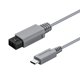 thumbnail image 1 of Cable de Carga Tipo C Wigearss Gris de 2M para Wii Work, 1 of 6
