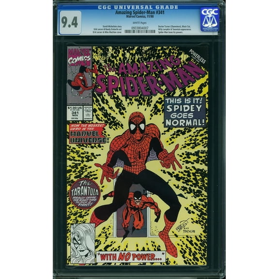 Amazing Spider-Man #341 - CGC 9.4 Comic Book