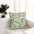 thumbnail image 6 of Yiaed Lilies Flowers Print Pillow Covers Super Soft Decorative Square Throw Pillow Covers Case Cushion Covers for Sofa Couch Bedroom Car Decor（No pillow core）-12"x12", 6 of 7